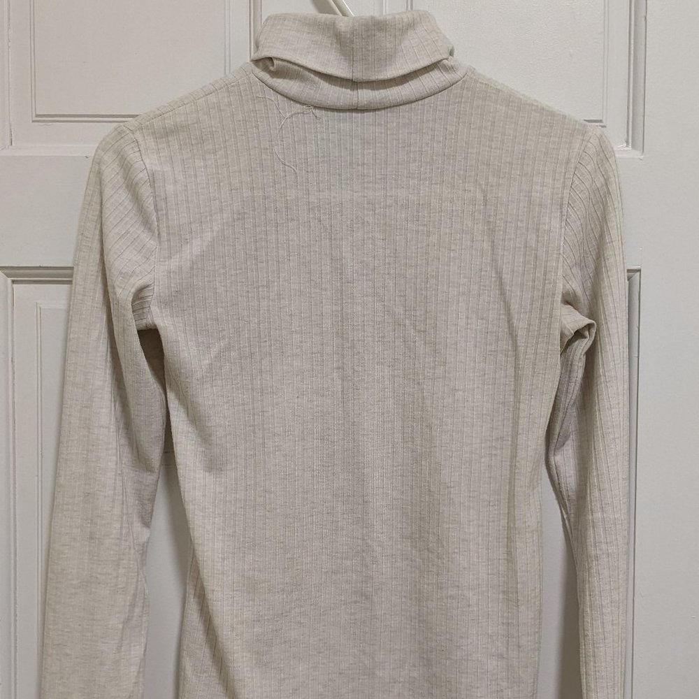 Twik Heather Oat Turtleneck Longsleeve